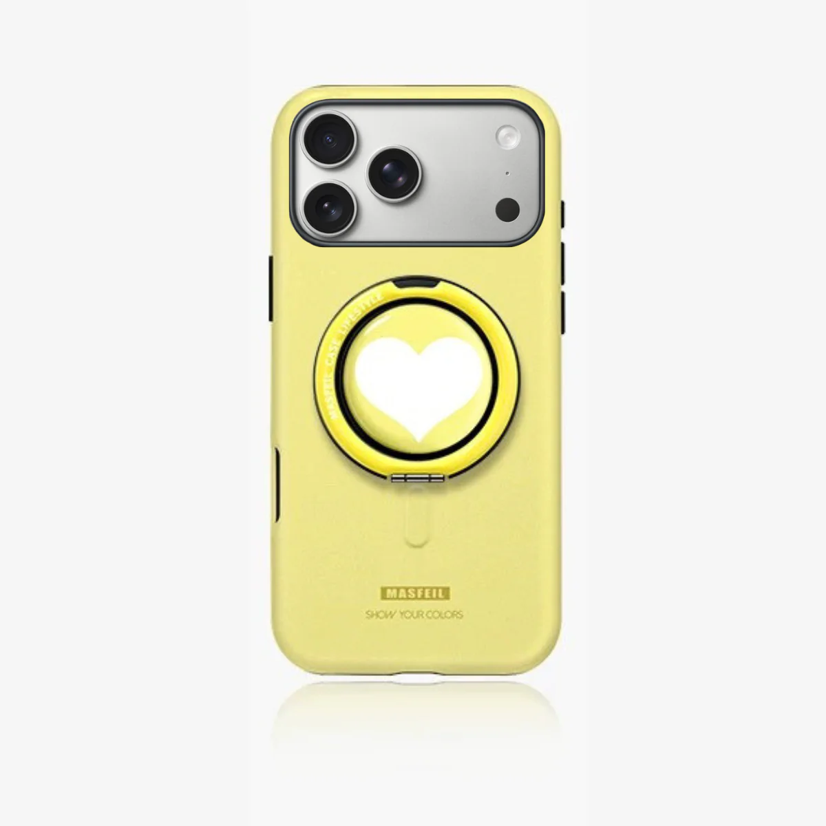 [Magsafe Compatible][Built-in Stand] Apple iPhone 16/Pro/Pro Max/Plus - Minimalist Solid Color Double-Layer Shockproof Case - Image 10