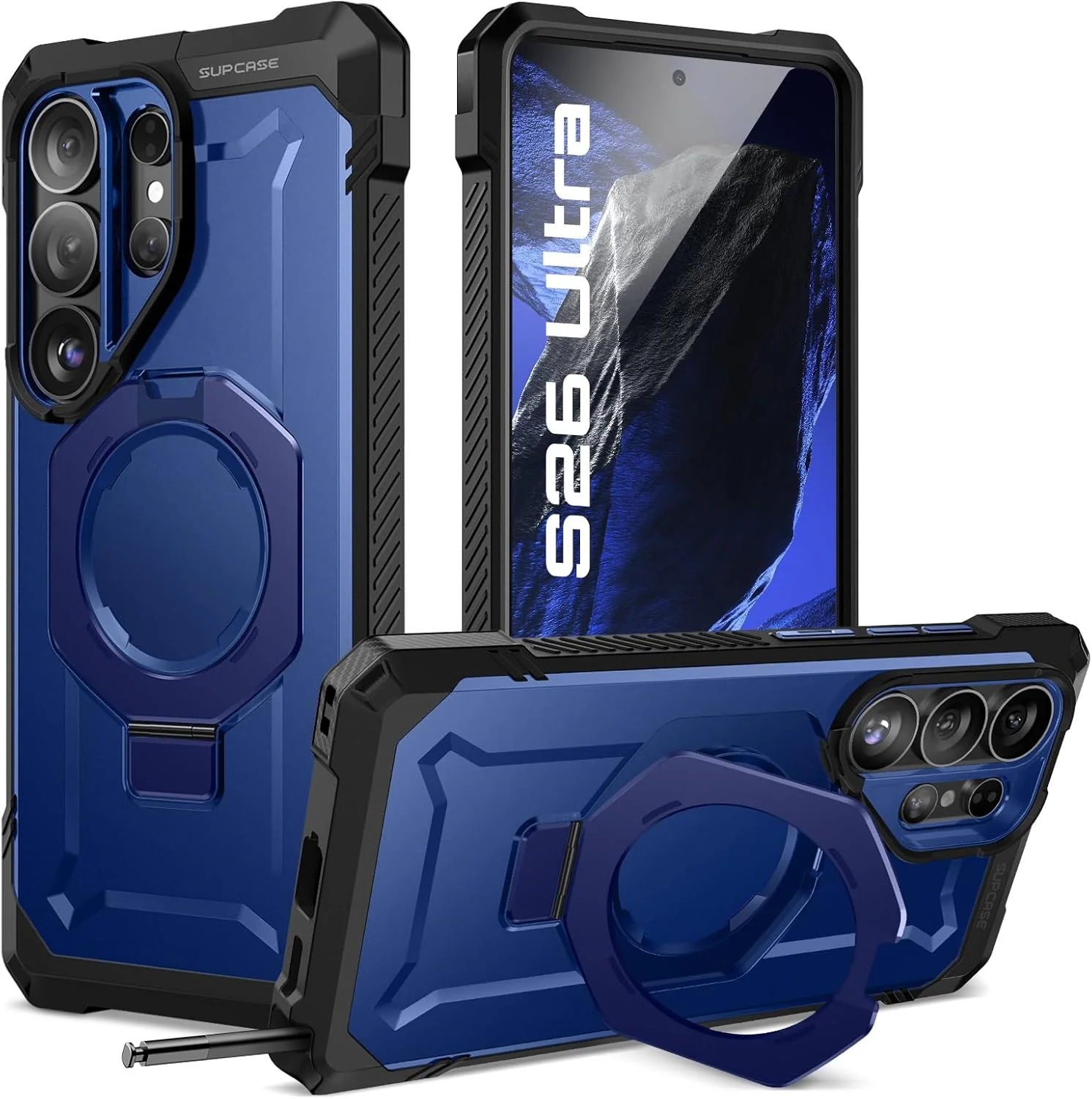 [Magsafe Compatible][Built-in Stand] Samsung Galaxy S26 Ultra (S948) SUPCASE Military-Grade Protection Rugged Heavy Duty Case - Image 8