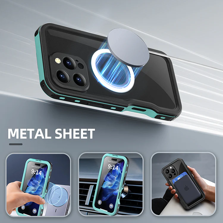 [MagSafe Compatible][DUP Series] Apple iPhone 16 / 16 Plus / 16 Pro / 16 Pro Max Redpepper IP68 Waterproof Heavy Duty Tough Armor Case - Image 13