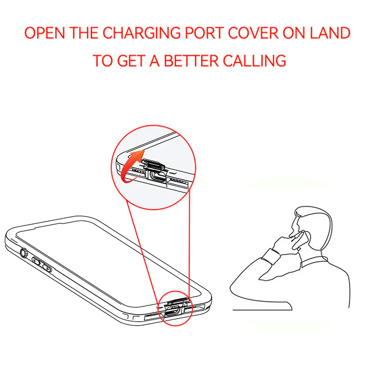 [MagSafe Compatible][DUP Series] Apple iPhone 16 / 16 Plus / 16 Pro / 16 Pro Max Redpepper IP68 Waterproof Heavy Duty Tough Armor Case - Image 15