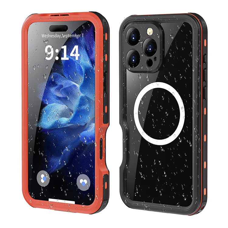 [MagSafe Compatible][DUP Series] Apple iPhone 16 / 16 Plus / 16 Pro / 16 Pro Max Redpepper IP68 Waterproof Heavy Duty Tough Armor Case - Image 2