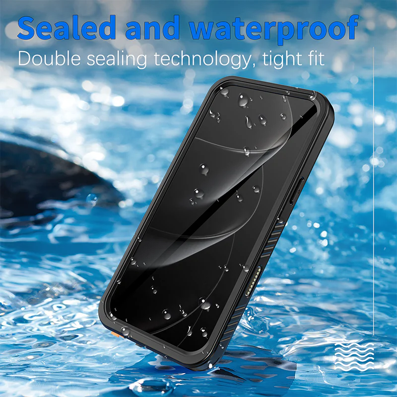 [Magsafe Compatible][FM Series] Apple iPhone 17/Air/Pro/Pro Max - Redpepper Full Covered Waterproof Heavy Duty Tough Armor Case - Image 4