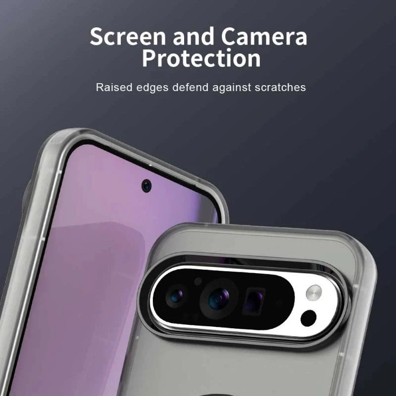[Magsafe Compatible] Google Pixel 8/Pro/A - Matte Translucent Color Soft Touch Shockproof Essentials Series Case - Image 4
