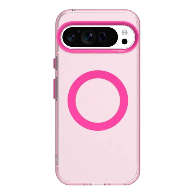 [Magsafe Compatible] Google Pixel 8/Pro/A - Matte Translucent Color Soft Touch Shockproof Essentials Series Case - Image 9