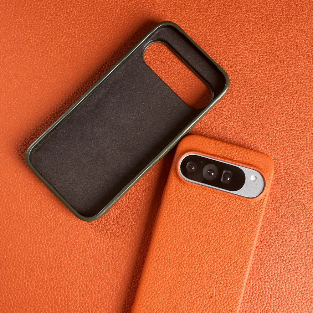 [Magsafe Compatible] Google Pixel 10 / Pro / XL - Premium Cowhide Drop Proof Genuine Leather Series Case - Image 8