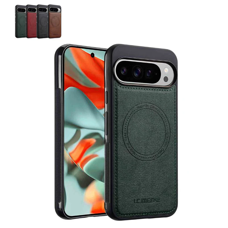 [Magsafe Compatible] Google Pixel 9/Pro/XL - Business Shockproof Leather Essentials Series Case - Image 2
