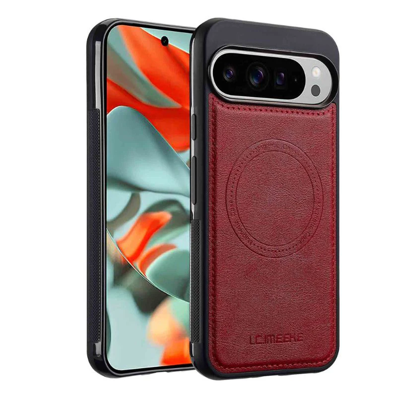 [Magsafe Compatible] Google Pixel 9/Pro/XL - Business Shockproof Leather Essentials Series Case - Image 9