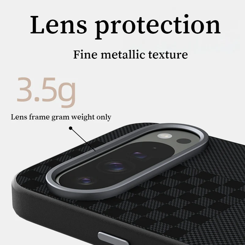 [Magsafe Compatible] Google Pixel 9A - Full Covered Magnetic Matte Anti-fingerprint Soft Case - Image 4