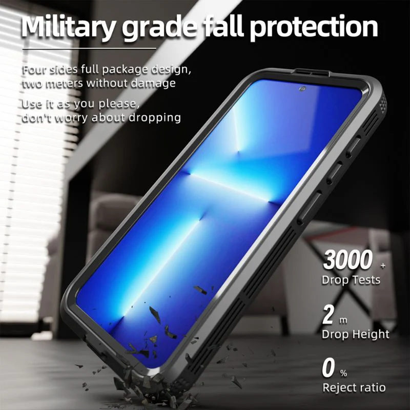[Magsafe Compatible] [Mars Series] Samsung Galaxy S24 / Galaxy S24 Plus - Shellbox Full Covered Waterproof Heavy Duty Tough Armor Case - Image 10