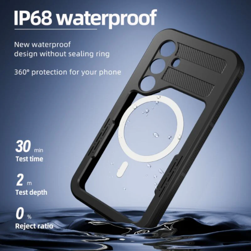 [Magsafe Compatible] [Mars Series] Samsung Galaxy S24 / Galaxy S24 Plus - Shellbox Full Covered Waterproof Heavy Duty Tough Armor Case - Image 11