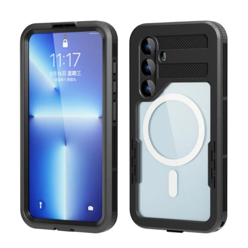 [Magsafe Compatible] [Mars Series] Samsung Galaxy S24 / Galaxy S24 Plus - Shellbox Full Covered Waterproof Heavy Duty Tough Armor Case - Image 3