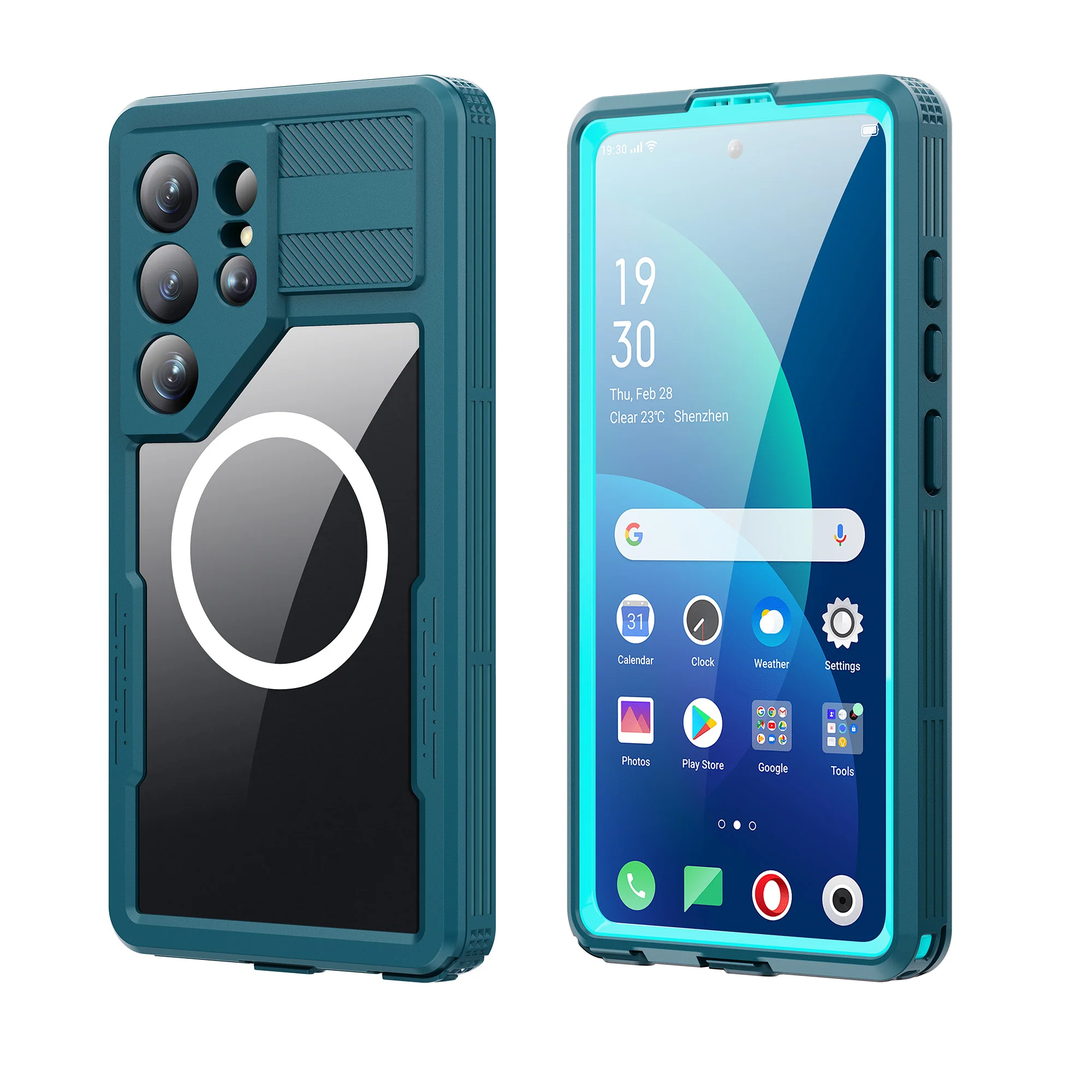 [Magsafe Compatible] [Mars Series] Samsung Galaxy S26 Ultra (S948) Shellbox Full Covered Waterproof Heavy Duty Tough Armor Case