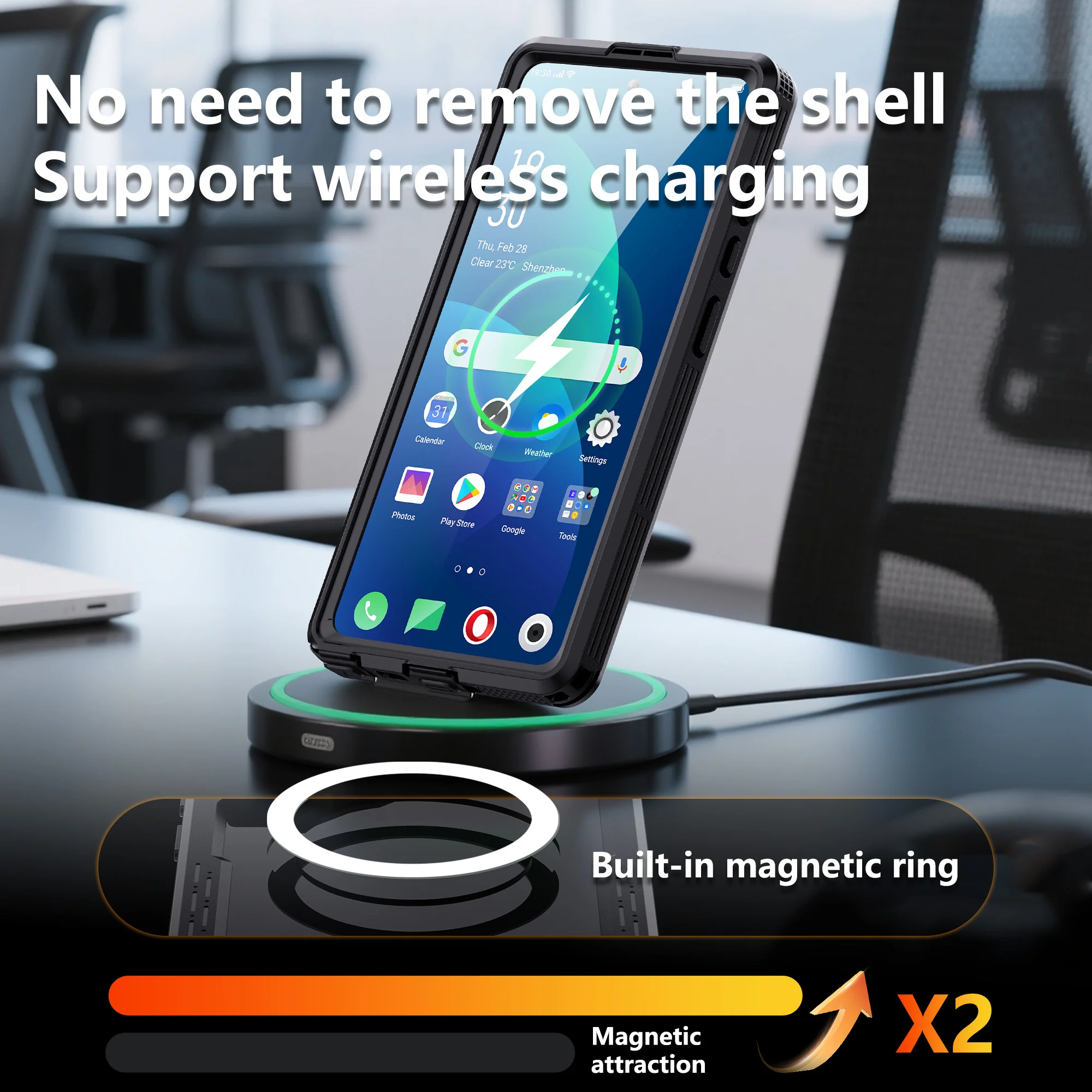 [Magsafe Compatible] [Mars Series] Samsung Galaxy S26 Ultra (S948) Shellbox Full Covered Waterproof Heavy Duty Tough Armor Case - Image 7