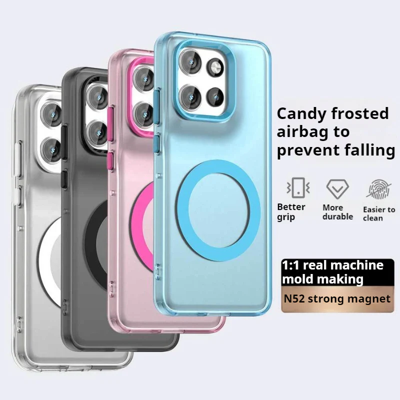 [Magsafe Compatible] Motorola Moto Edge 50 Neo/S50 Soft-touch Matte Shockproof Essentials Series Case - Image 7