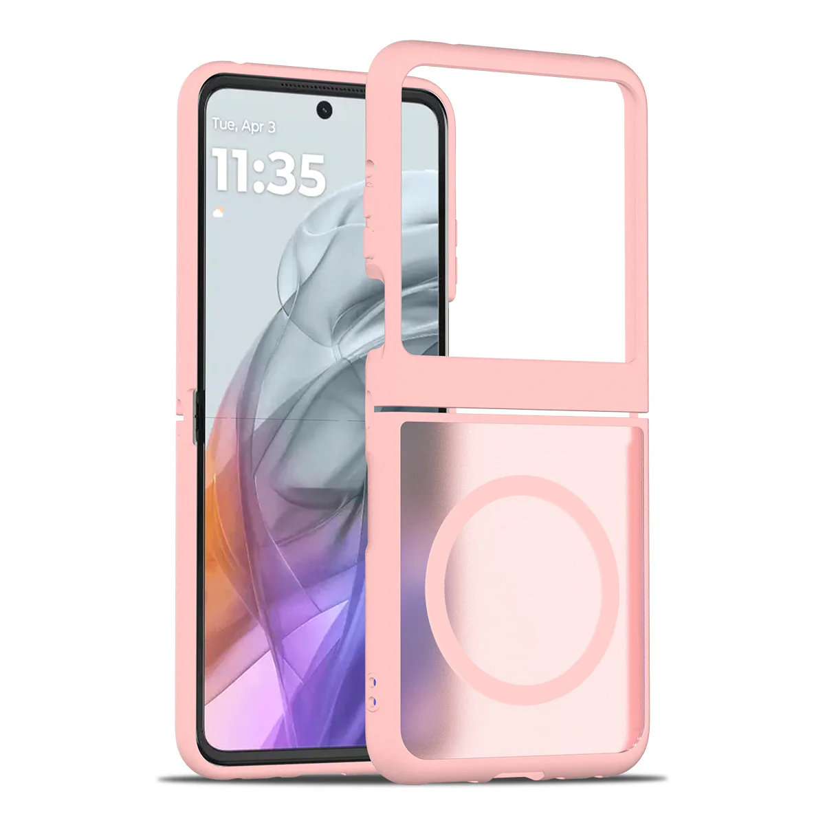 [Magsafe Compatible] Motorola Moto Razr 50/Ultra Foldable Matte Full Protection Shockproof Phone Case