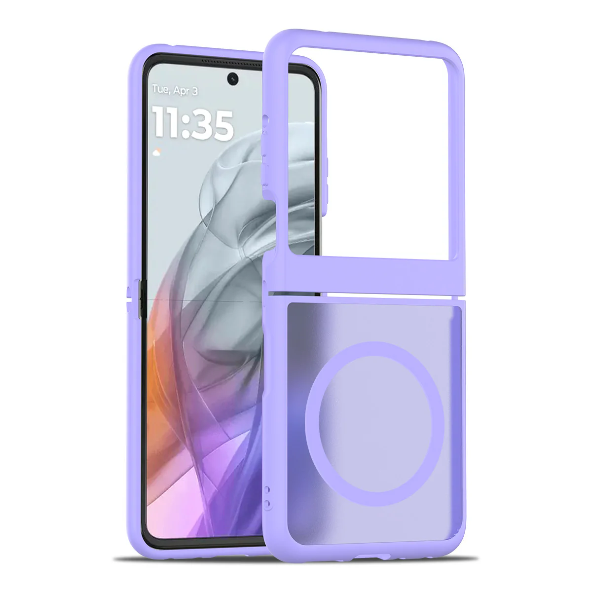 [Magsafe Compatible] Motorola Moto Razr 50/Ultra Foldable Matte Full Protection Shockproof Phone Case - Image 2