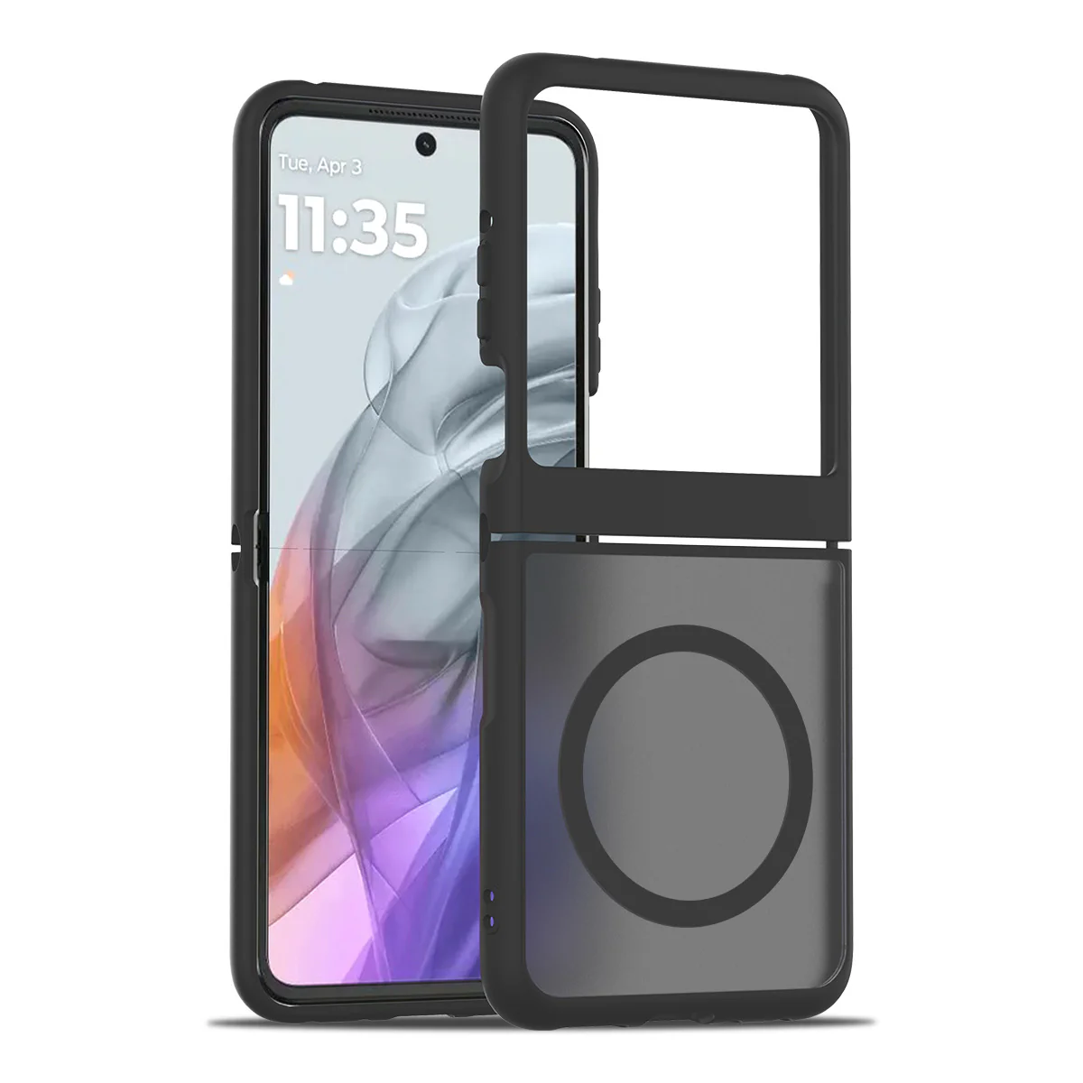 [Magsafe Compatible] Motorola Moto Razr 50/Ultra Foldable Matte Full Protection Shockproof Phone Case - Image 3