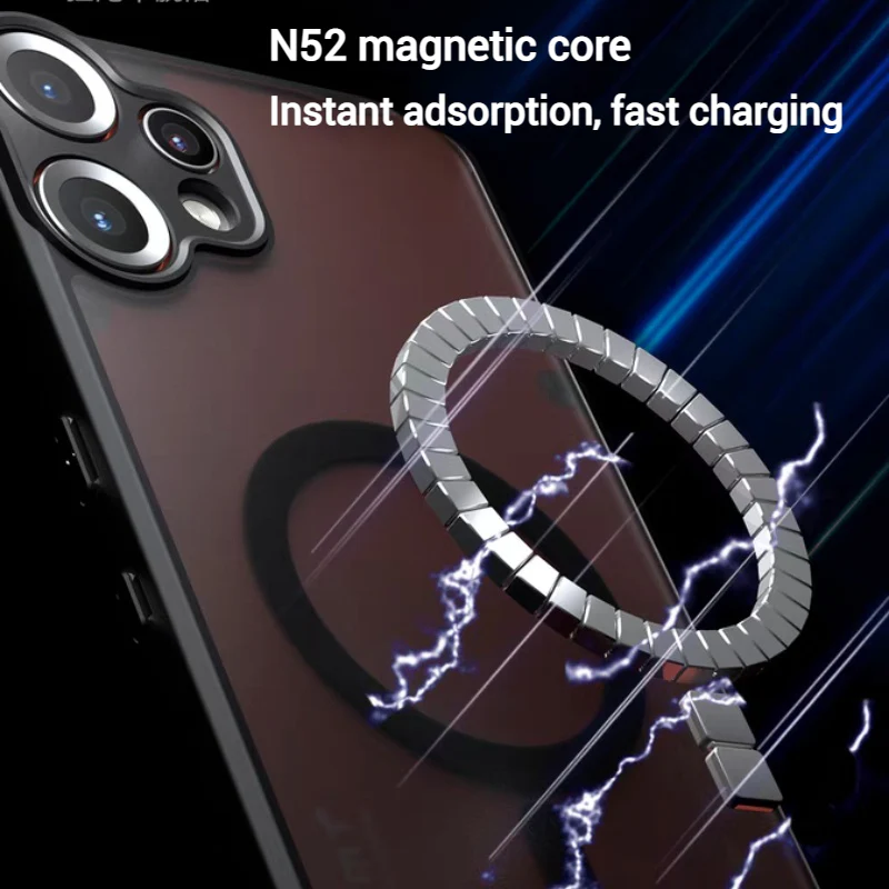 [Magsafe Compatible] Nothing CMF Phone 2 Pro -  Translucent Matte Shockproof Essential Case - Image 2