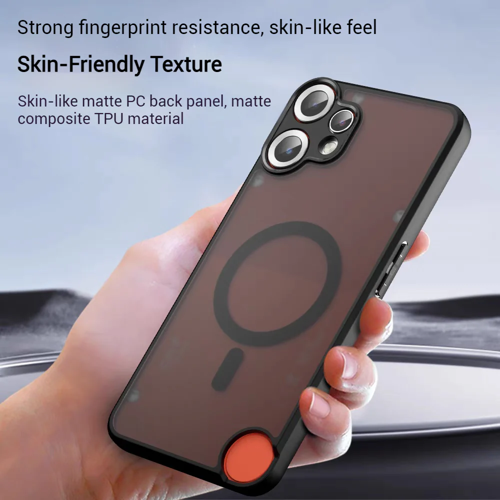 [Magsafe Compatible] Nothing CMF Phone 2 Pro -  Translucent Matte Shockproof Essential Case - Image 4