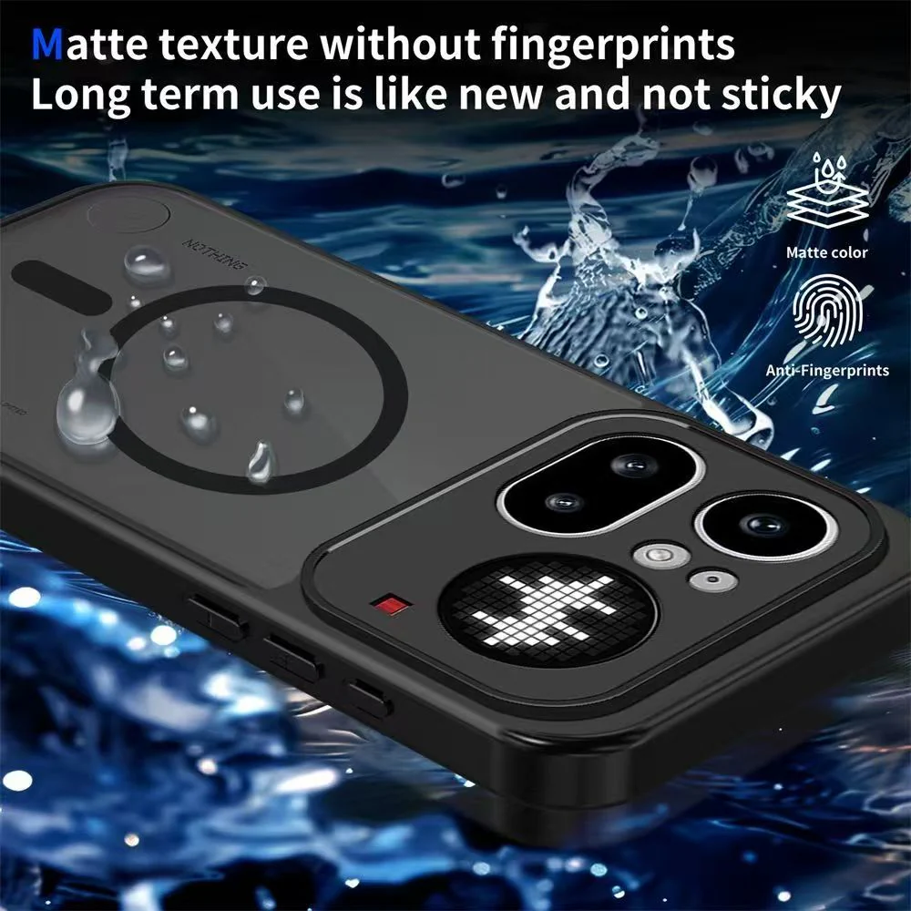 [Magsafe Compatible] Nothing Phone (4a)/Pro - Translucent Matte Shockproof Essential Case - Image 2