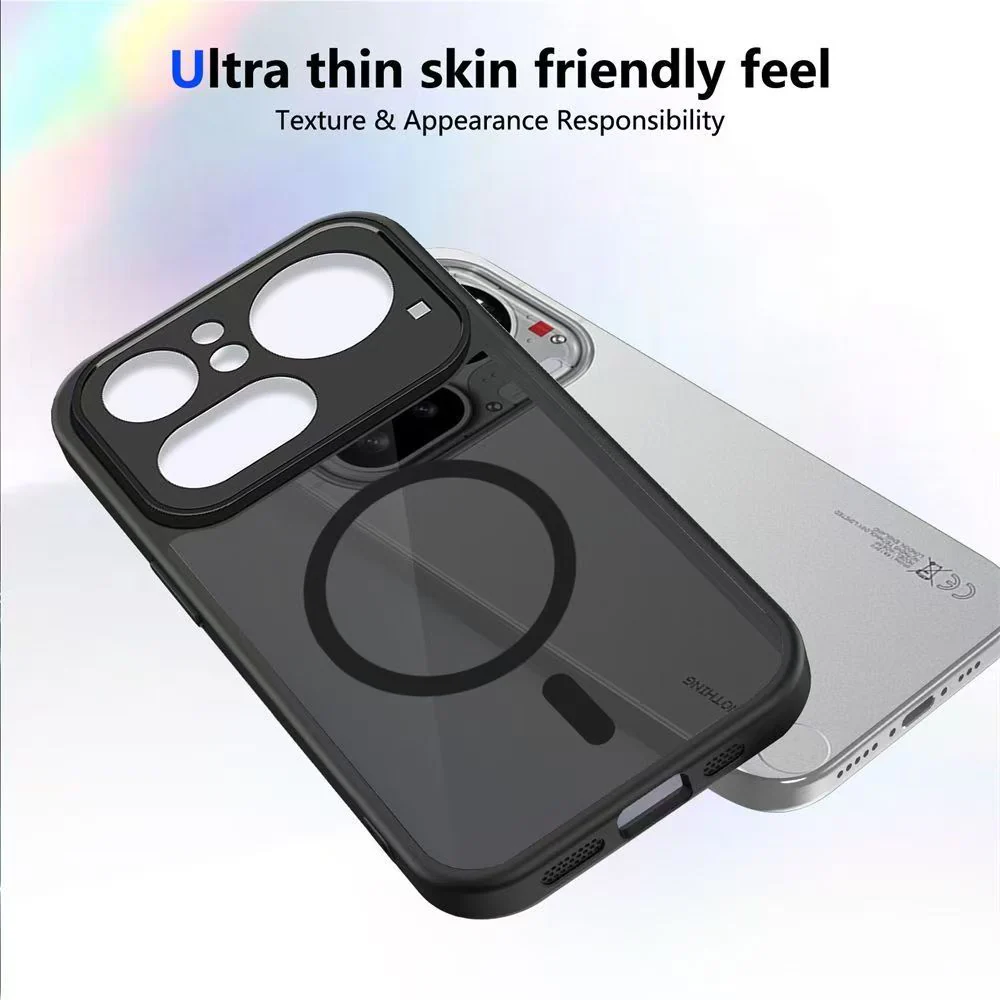 [Magsafe Compatible] Nothing Phone (4a)/Pro - Translucent Matte Shockproof Essential Case - Image 5