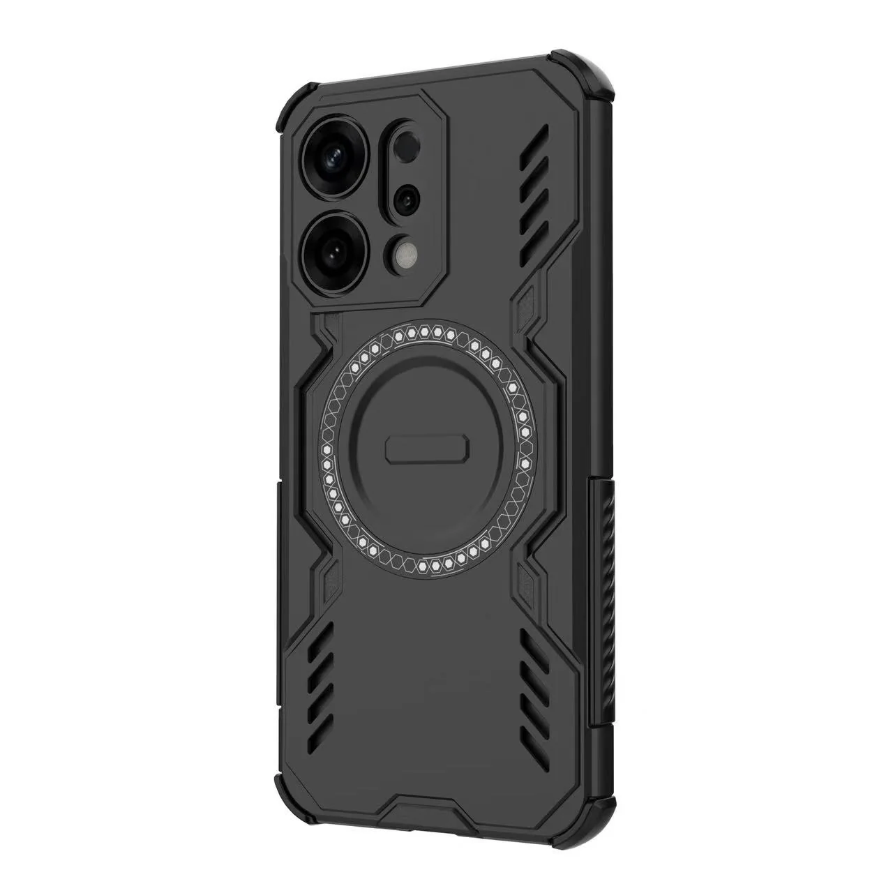 [Magsafe Compatible] OPPO Reno14/Pro 5G PC + TPU Magnetic Butterfly Armor Case With Hollow Heat Dissipation