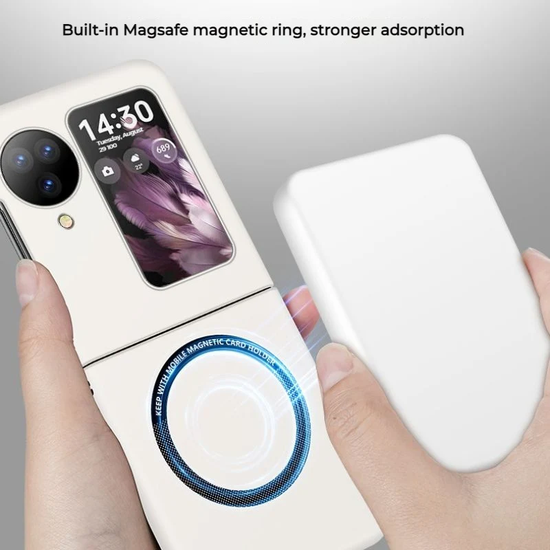 [Magsafe Compatible] OPPO Find N2 Flip (CPH2437) - Full Coverage Ultra Thin Matte Shockproof Essentials Series Case - Image 7