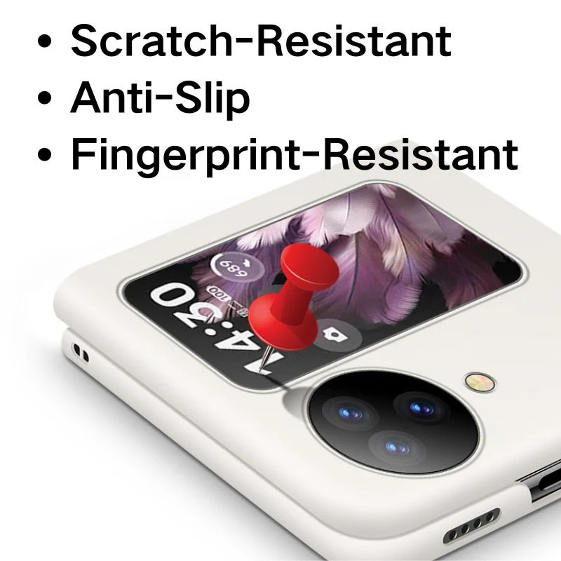 [Magsafe Compatible] OPPO Find N2 Flip (CPH2437) - Full Coverage Ultra Thin Matte Shockproof Essentials Series Case - Image 8