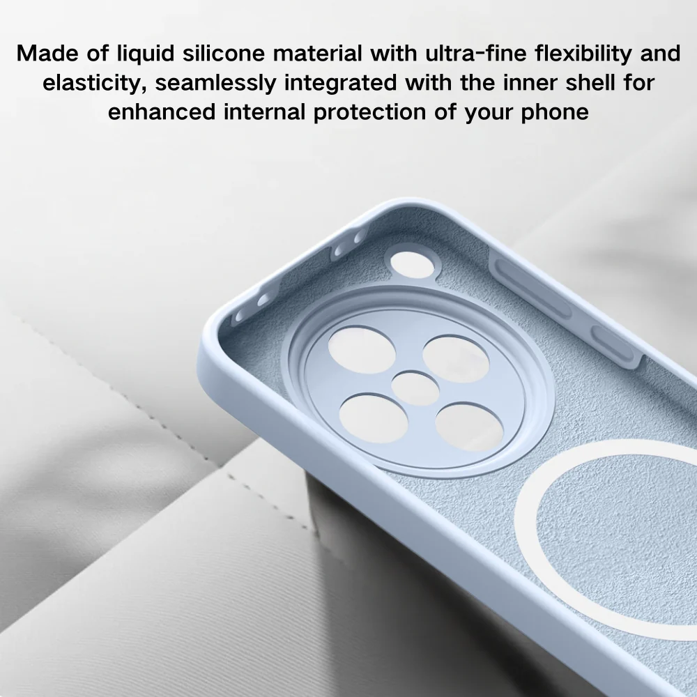 [Magsafe Compatible] OPPO Find X8 Pro - Washable Liquid Silicone Protective Case - Image 16