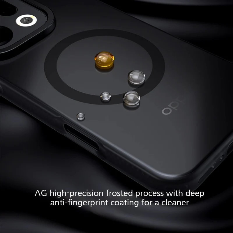 [Magsafe Compatible] OPPO Find X9/Pro - Matte Full Coverage Shockproof Case - Image 3
