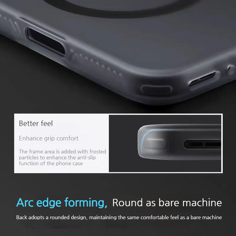 [Magsafe Compatible] OPPO Find X9/Pro - Matte Full Coverage Shockproof Case - Image 5