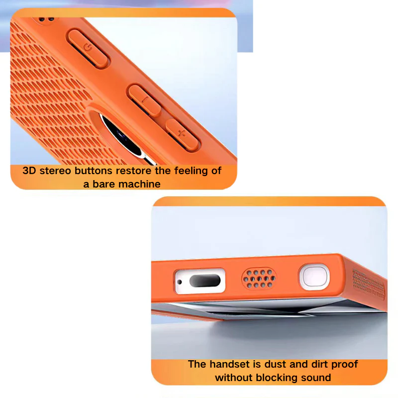 [Magsafe Compatible] Samsung Galaxy S22 SM-S901/Ultra SM-S908/Plus SM-S906 Ultra-thin Honeycomb Heat Dissipation Full-cover Essentials Series Case - Image 10