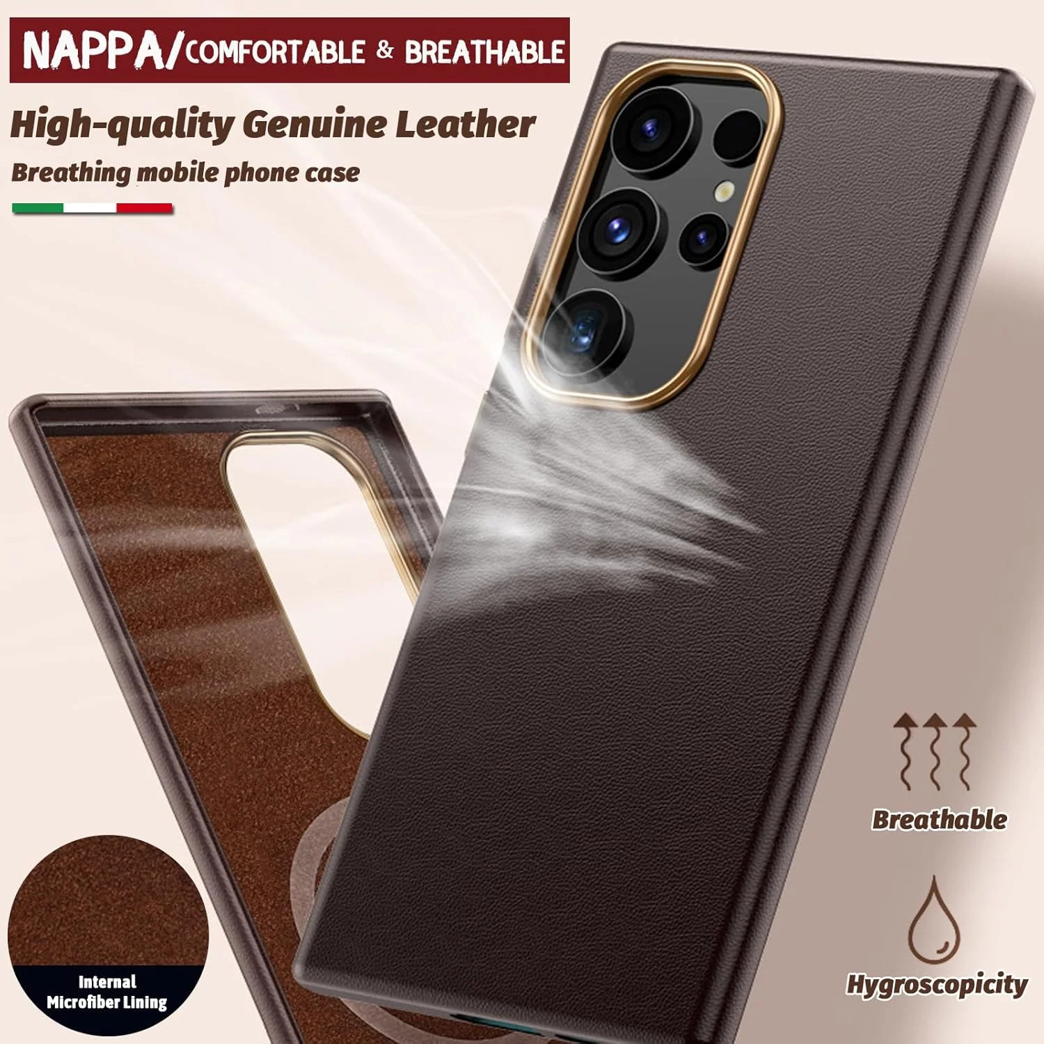 [Magsafe Compatible] Samsung Galaxy S23 & Plus & Ultra - Genuine Full-Body Shockproof Soft-Touch Electroplated Phone Case - Image 9