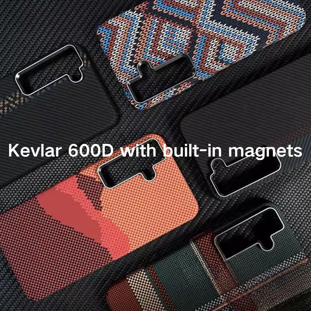 [Magsafe Compatible] Samsung Galaxy S24/Plus/Ultra - Kevlar Carbon Fiber Texture Shockproof Case - Image 8