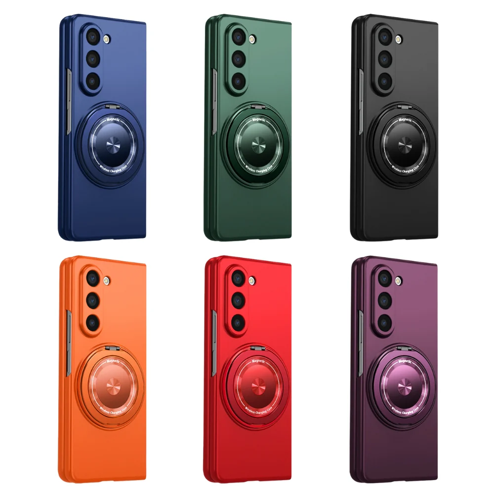 [Magsafe Compatible] Samsung Galaxy Z Fold6 (SM-F956) - Wireless Charging 360-Degree Rotating Stand Series Case - Image 3