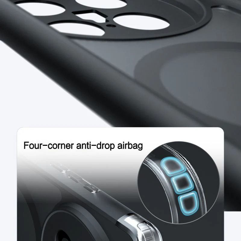 [Magsafe Compatible] Vivo S19 & Pro - Matte Air Cushion Protection Essentials Series Case - Image 3