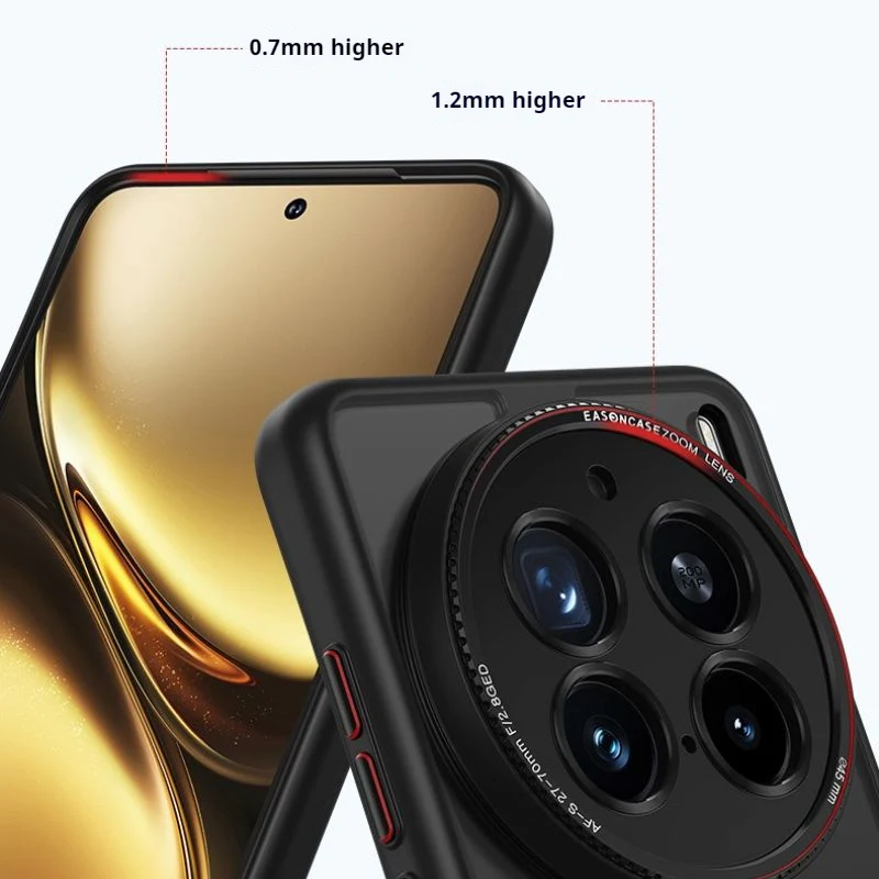 [Magsafe Compatible] Vivo X200 & Pro - Frosted Skin-friendly Texture Protection Essentials Series Case - Image 8