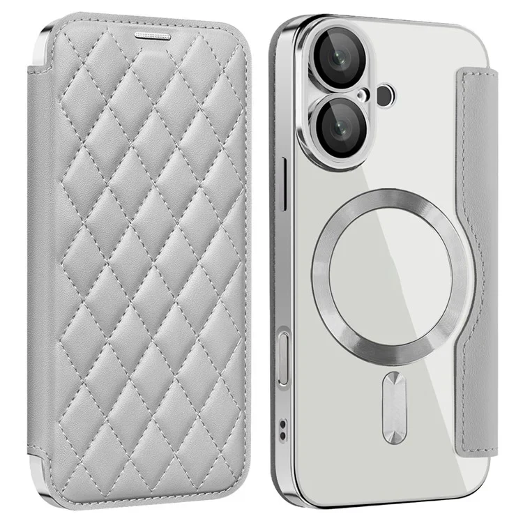 [Magsafe Compatible][With Card Slot] Apple iPhone 16/Pro/Plus/Pro Max High-End Leather Full Coverage Shockproof Flip Wallet Series Case With Lens Film - Image 4