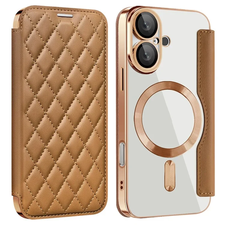 [Magsafe Compatible][With Card Slot] Apple iPhone 17/Pro/Pro Max/Air High-End Leather Full Coverage Shockproof Flip Wallet Series Case With Lens Film - Image 6