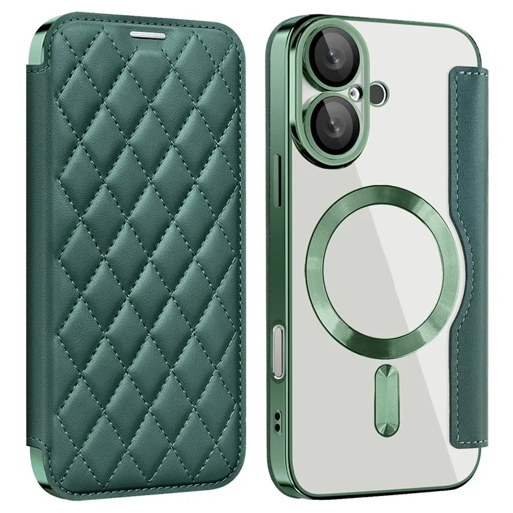 [Magsafe Compatible][With Card Slot] Apple iPhone 17/Pro/Pro Max/Air High-End Leather Full Coverage Shockproof Flip Wallet Series Case With Lens Film - Image 8