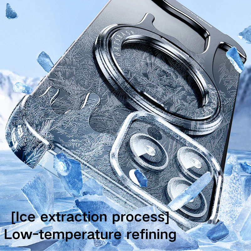 [Magsafe Compatible][With Ring Bracket] Apple iPhone 14 Pro/Pro Max Liquid Metal Frameless Stand Series Case - Image 10