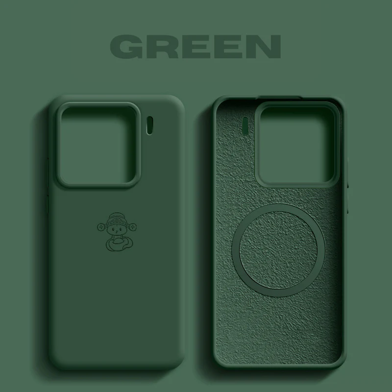 [Magsafe Compatible] Xiaomi Mi 14/Pro/Ultra Liquid Silicone Shockproof Protective Case - Image 6