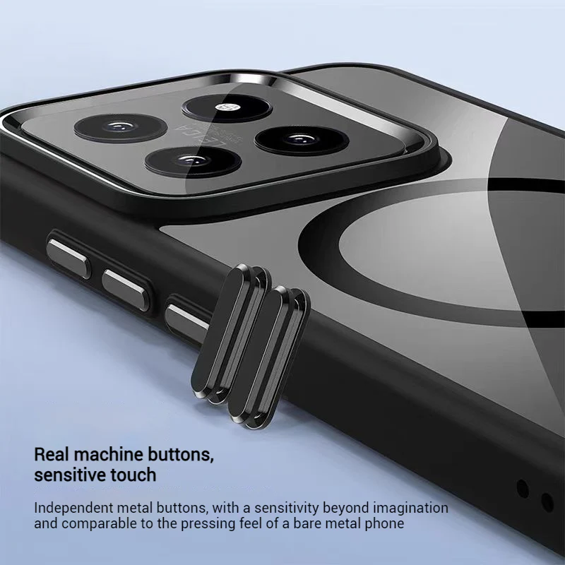[Magsafe Compatible] Xiaomi Mi 15/Pro Transparent Ultra-Thin Shockproof Essential Series Case - Image 5