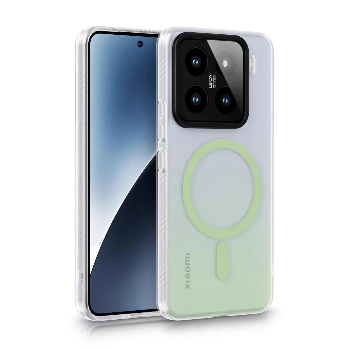 [Magsafe Compatible] Xiaomi Mi 15/Pro Gradient Matte Full-Protection Soft Edge Essential Series Case - Image 8
