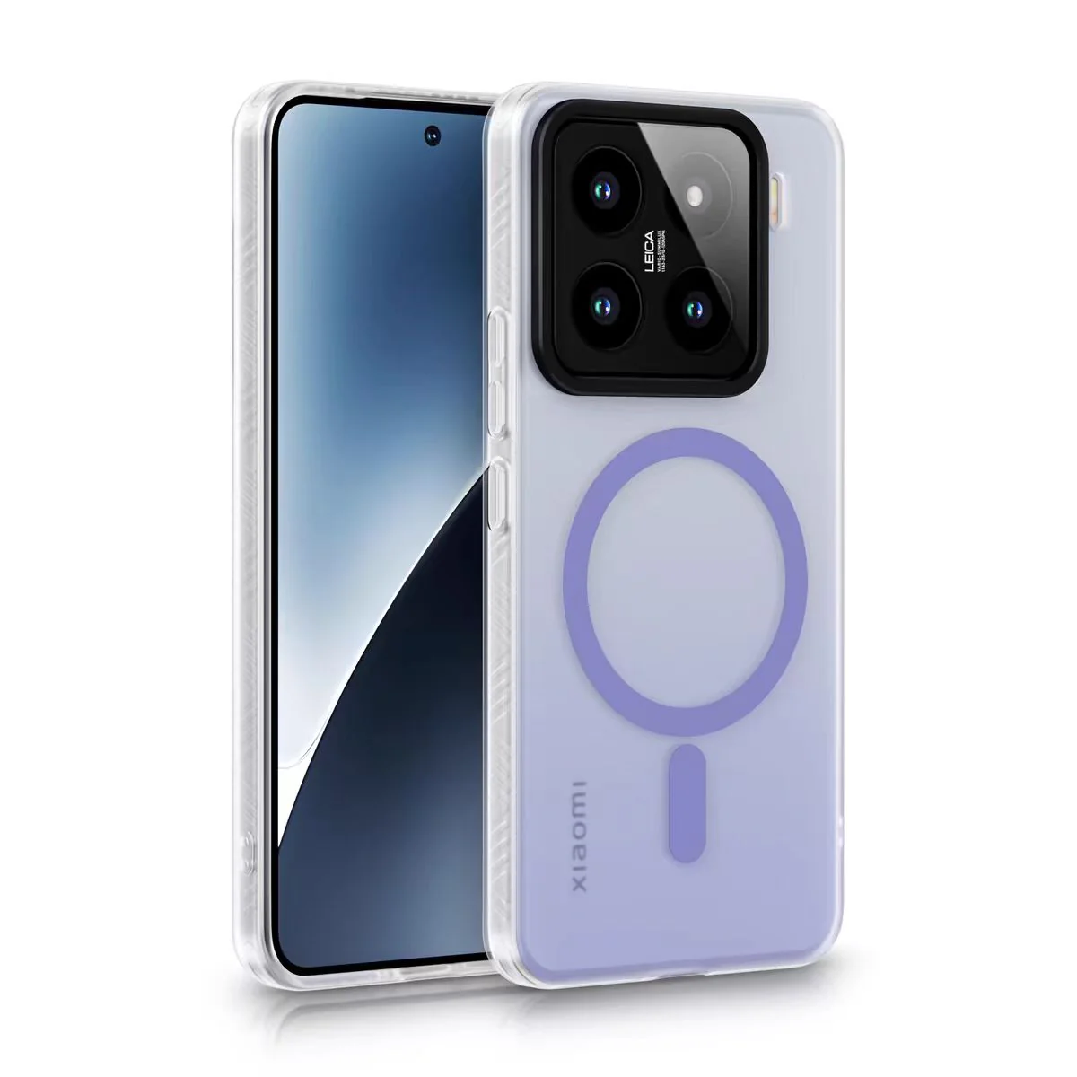 [Magsafe Compatible] Xiaomi Mi 15/Pro Gradient Matte Full-Protection Soft Edge Essential Series Case - Image 9