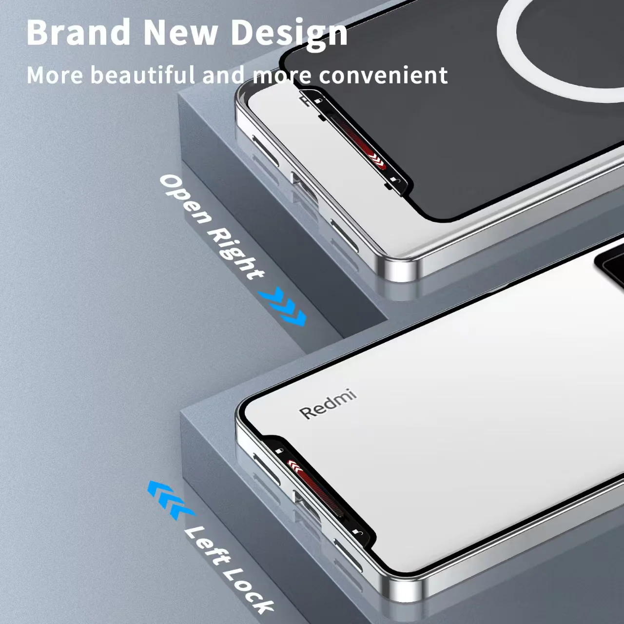 [Magsafe Compatible] Xiaomi Mi 13T/Pro Metal Frame Transparent Shockproof Essentials Series Case - Image 8