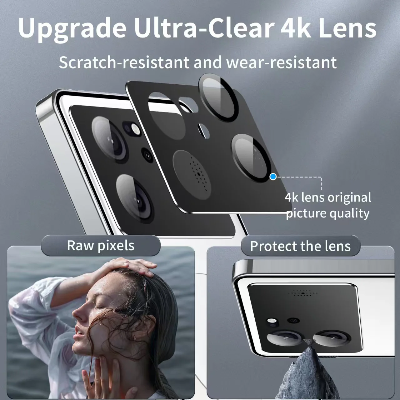 [Magsafe Compatible] Xiaomi Mi 13T/Pro Metal Frame Transparent Shockproof Essentials Series Case - Image 9