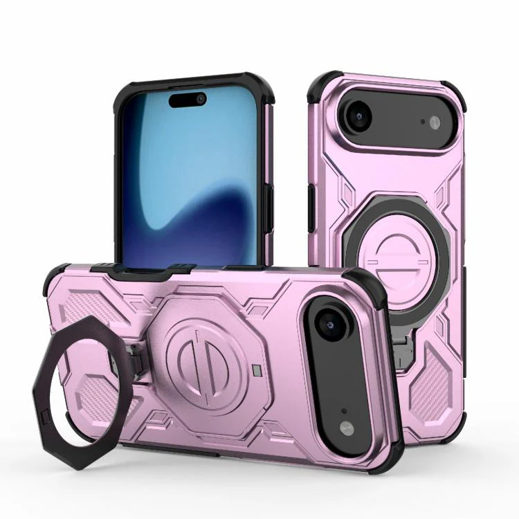 [Magsafe Compatible][Built-in Stand] Apple iPhone 17/Air/Pro/Max - Shield Shockproof Rugged Heavy Duty Case - Image 21