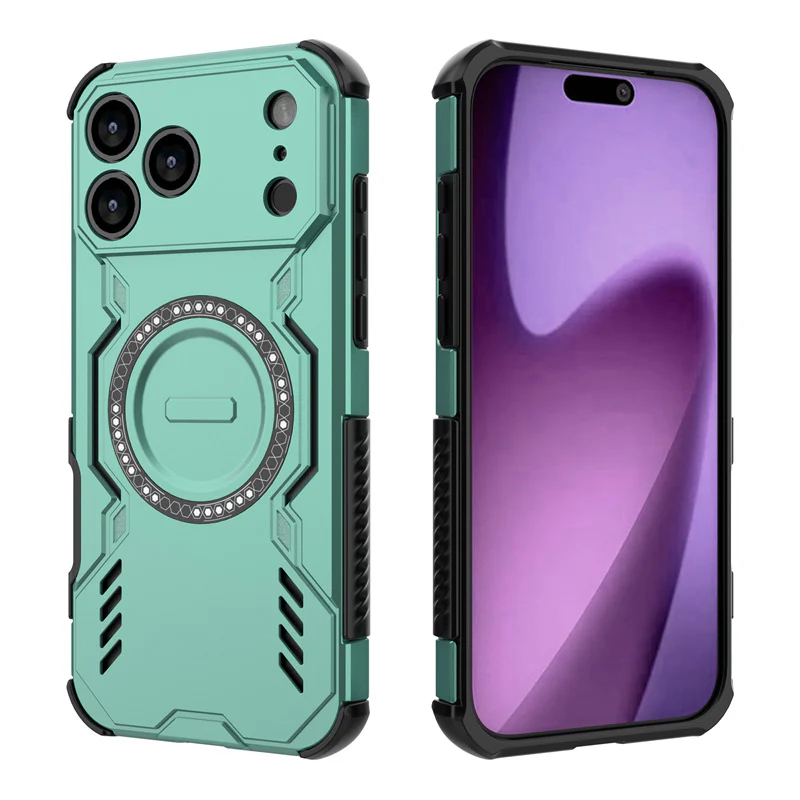 [Magsafe Compatoble] Apple iPhone 16/Pro/Plus/Pro Max/16 E - Military-Grade Cooling Shockproof Case - Image 12