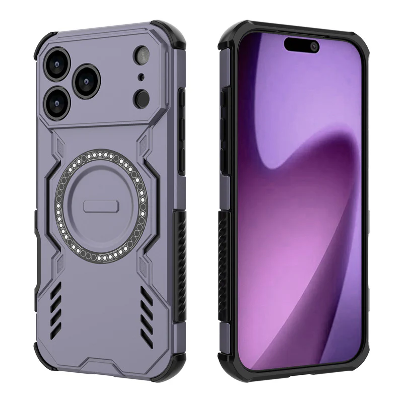 [Magsafe Compatoble] Apple iPhone 16/Pro/Plus/Pro Max/16 E - Military-Grade Cooling Shockproof Case - Image 13